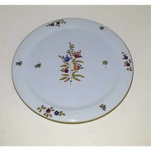 Italian signed & numbered Decorative Platter Flaw